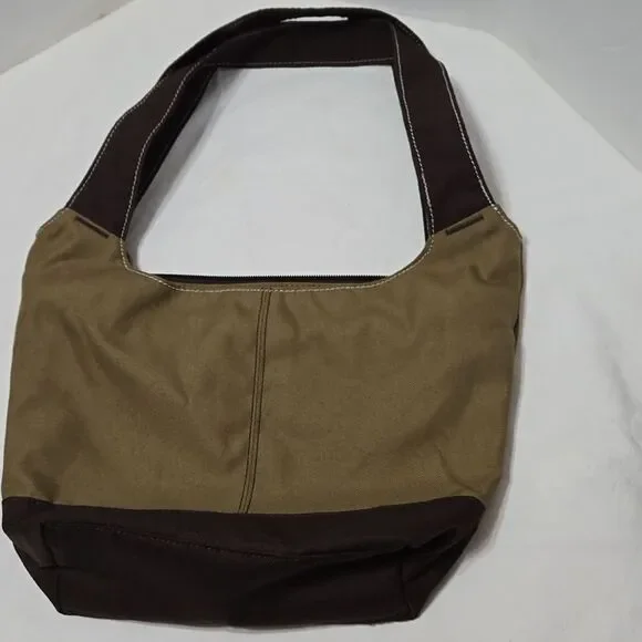 Columbia Green and brown purse with flower graphic Zipper Closure And Two Pocket - Picture 9 of 9